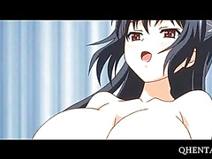 Anime sweetie sucks and tit fucks big cock
