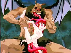 Giant Monster Hentai - Redhead anime cutie giant monster bat fucked - sleazyneasy.com