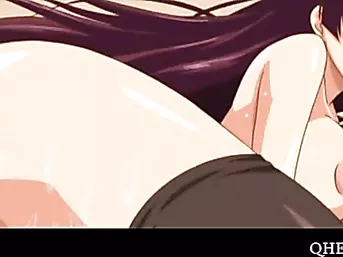 Hentai babes doing cock in turns get jizzed