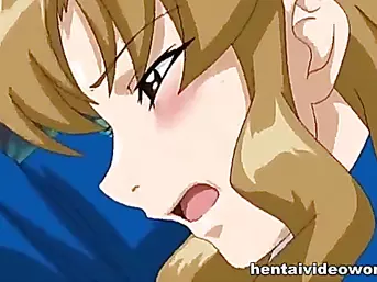 Out door group fuck in hentai movie