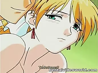 Nipple play and hot fuck in anime bdsm