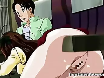 Hentai blow job in the public place