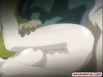 Cute hentai with bigboobs brutally poked by pervert