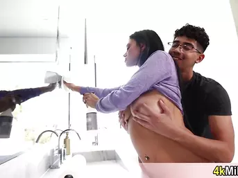 Can you suck my dick while you are cleaning he asked And his wife showed him