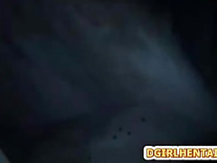 Sexy 3d hentai with nice tits hot fight with monster
