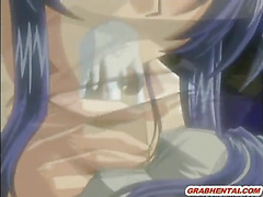 Hentai coed slammed assfucked in the outdoor by pervert