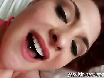 Big boobs gf Jessica Robbin anal try out